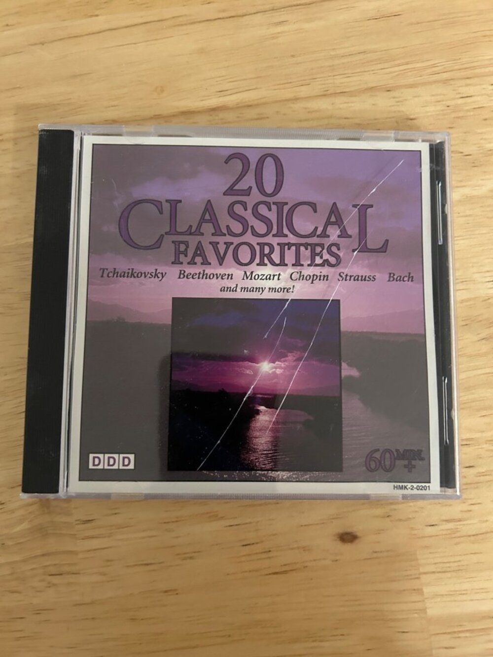 20 Classical Favorites CD Tchaikovsky Beethoven Mozart Chopin Pre-Owned
